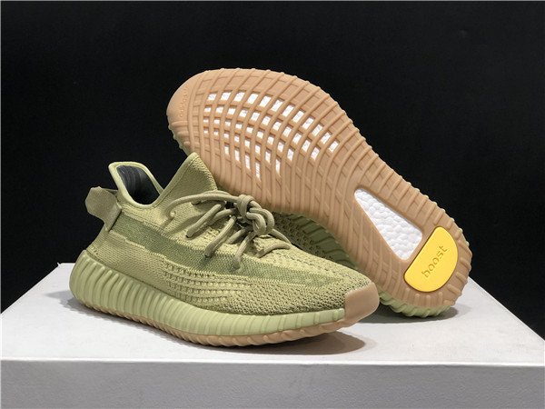 Men's Running Weapon Yeezy Boost 350 V2 “Sulfur” Shoes 013